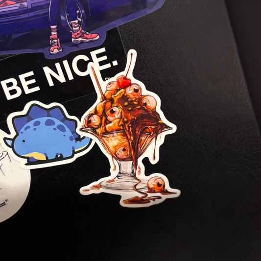EyesCream Sundae Sticker