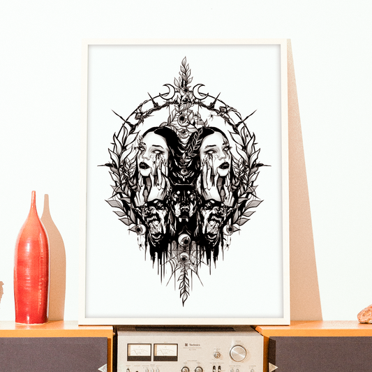 PSYCHOSIS Art Print