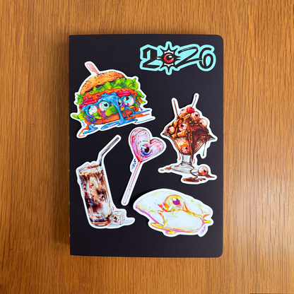 Eyeball Food Sticker Pack